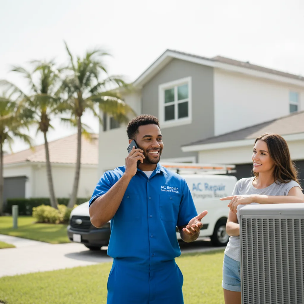 AC Repair Pompano Beach customer support in South Deerfield